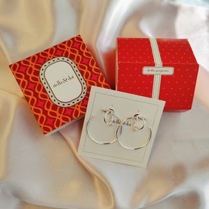 Stella & Dot Orbit Hoop Earrings Set
